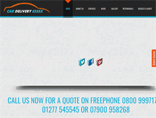 Tablet Screenshot of cardeliveryessex.com